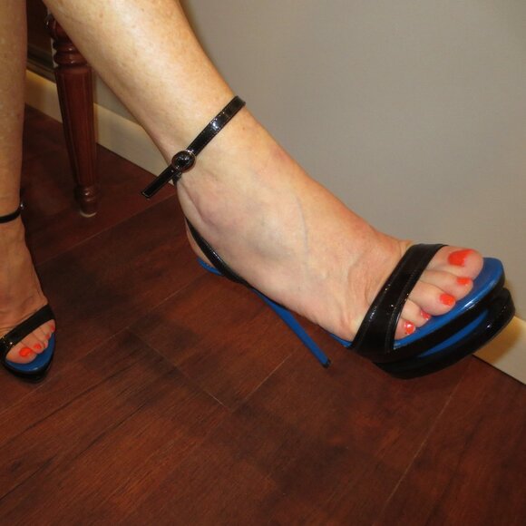 GIANMARCO LORENZI High Heel Platform Ankle Strap Sandals - Picture 5 of 8